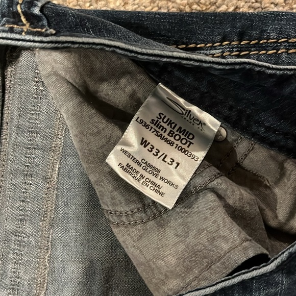 Silver SUKI MID slim boot 33/31 - Picture 3 of 5